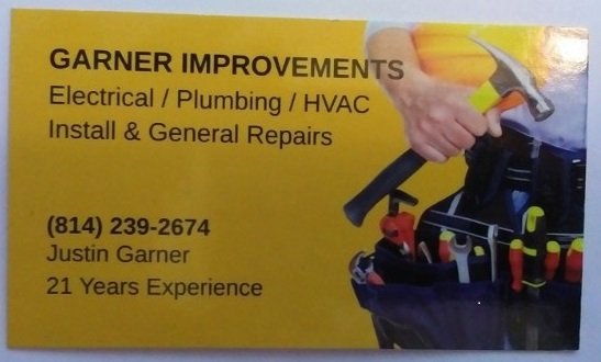 Slide of Garner Improvements