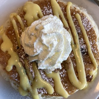 Toast - LEMON BLUEBERRY PANCAKES as a side upgrade - Breakfast & Brunch Near Me - Littleton, Colorado