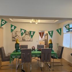 Dollar Tree - Super Bowl decor