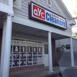 Absolutely Your Cleaners - Exterior of dry cleaners.
