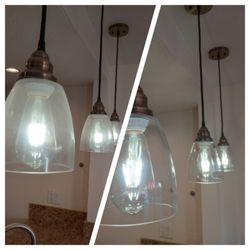 Mady’s Cleaning - Lamps cleaning Before - After