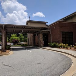 Atlanta Chinese Christian Church North - Outside. Entrance.