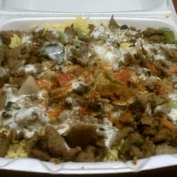 Lamb over rice Lamb over rice