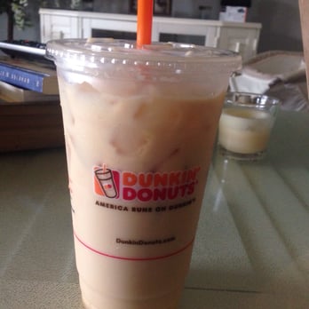 Dunkin' - Apparently this is a hazelnut iced coffee with "light cream"....it's basically all cream and sugar. - Coffee & Tea Near Me - Ellenton, Florida Dunkin' - Apparently this is a hazelnut iced coffee with "light cream"....it's basically all cream and sugar. - Coffee & Tea Near Me - Ellenton, Florida