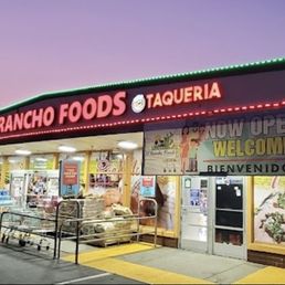 Exterior outside entrance of El Rancho Foods - EL Rancho Foods Supermarket - Gilroy, California Exterior outside entrance of El Rancho Foods - EL Rancho Foods Supermarket - Gilroy, California