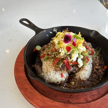 Bites & Bashes Cafe - Korean breakfast skillet - Cafes Near Me - Lomita, California