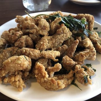 Pho Top - Popcorn chicken was pretty good! That fried basil yum - Vietnamese Near Me - Flushing, New York