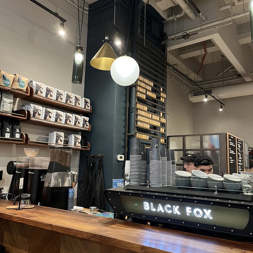 Black Fox Coffee - Menu and counter - Cafes Near Me - New York, New York Black Fox Coffee - Menu and counter - Cafes Near Me - New York, New York