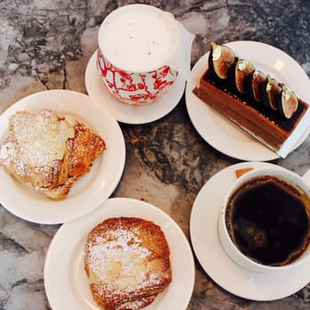 Beaucoup Bakery & Cafe - Almond croissant, pain au chocolat, americano, fig tart, London fog. - Bakeries Near Me - Vancouver, British Columbia Beaucoup Bakery & Cafe - Almond croissant, pain au chocolat, americano, fig tart, London fog. - Bakeries Near Me - Vancouver, British Columbia