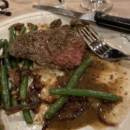 Under cooked steak Under cooked steak