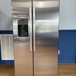 Robert's Appliance Repair - GE Stainless Steel Side by Side