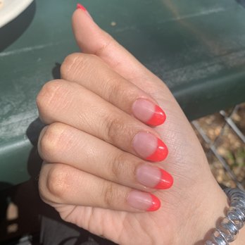 Pink and White Nails - Full acrylic set - Nail Salons Near Me - San Antonio, Texas Pink and White Nails - Full acrylic set - Nail Salons Near Me - San Antonio, Texas