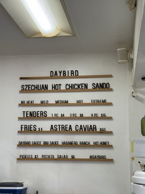 Menu photo 6 Daybird Los Angeles, CA