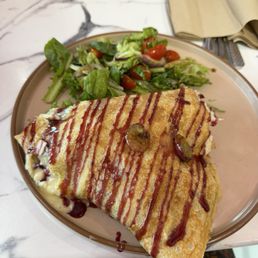 Turkey and Brie Crepe Turkey and Brie Crepe
