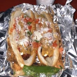 Estilo Mexico Hot Dogs