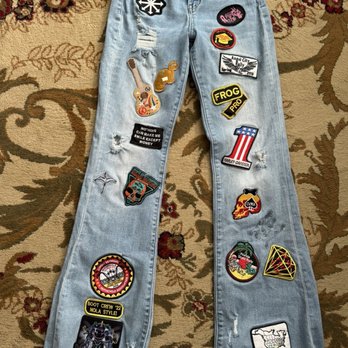 Seacoast Harley-Davidson - My custom made patch pants. - Motorcycle Dealers Near Me - North Hampton, New Hampshire Seacoast Harley-Davidson - My custom made patch pants. - Motorcycle Dealers Near Me - North Hampton, New Hampshire