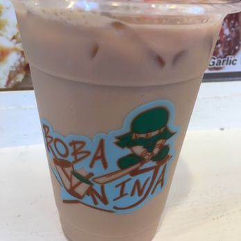 Boba Ninja - Almond milk tea (regular size with no boba) - Chicken Wings Near Me - Berkeley, California