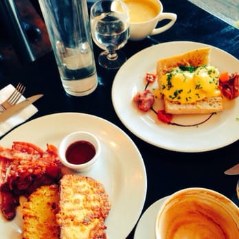 The Lovely Food Co - Brunchy goodness at The Lovely Food Company with French Toast and Eggs Benedict. - Cafes Near Me - Dublin, D