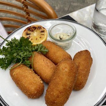 Marabu Restaurant - Smoked Salmon Croquetas - Cuban Near Me - Miami, Florida Marabu Restaurant - Smoked Salmon Croquetas - Cuban Near Me - Miami, Florida