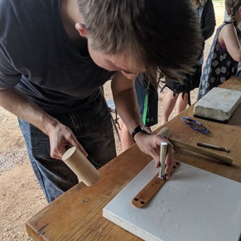 El Rancho de las Golondrinas - Stamping leather - Museums Near Me - Santa Fe, New Mexico El Rancho de las Golondrinas - Stamping leather - Museums Near Me - Santa Fe, New Mexico