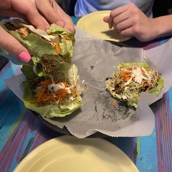 Toasted Monkey - Asian Pork Lettuce Wraps - American Near Me - St Pete Beach, Florida
