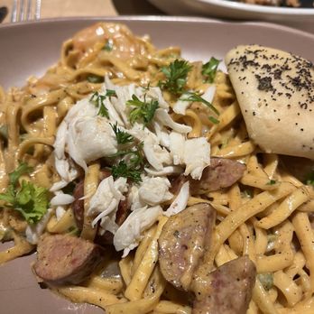 Harveys - Seafood pasta - Steakhouses Near Me - Starkville, Mississippi