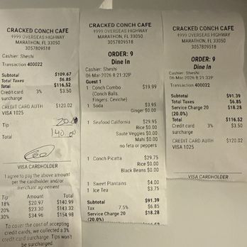 Cracked Conch Cafe - Seafood Near Me - Marathon, Florida