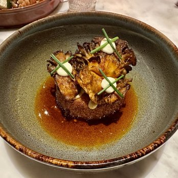 IDOL WOLF - "CHORIZO" ROASTED HEN OF THE WOODS - Tapas/Small Plates Near Me - Saint Louis, Missouri