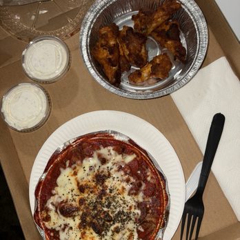 San Biagio's Pizza - Spaghetti with Sausage - Pizza Near Me - Upland, California