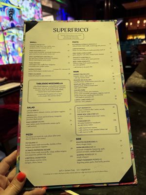 Menu photo 1 Superfrico Las Vegas, NV