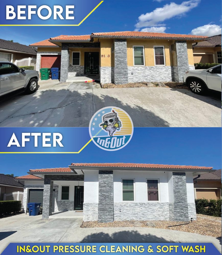 Slide of In&out Pressure Cleaning & Softwash