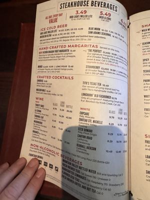 Menu photo 3 LongHorn Steakhouse Boynton Beach, FL Menu photo 3 LongHorn Steakhouse Boynton Beach, FL