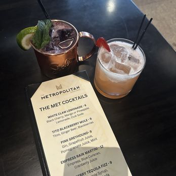The Metropolitan Downtown - Strawberry tequila fizz and blackberry mule - Venues & Event Spaces Near Me - Cheyenne, Wyoming The Metropolitan Downtown - Strawberry tequila fizz and blackberry mule - Venues & Event Spaces Near Me - Cheyenne, Wyoming