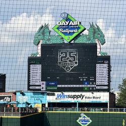 Day Air Ballpark - Scoreboard