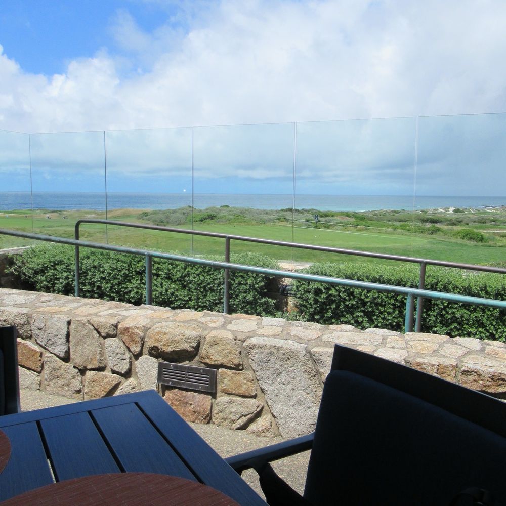 View from our outdoor table View from our outdoor table