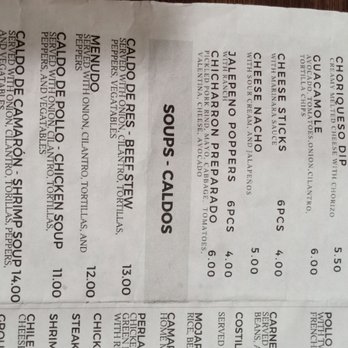 La Perla Mexican Restaurant - Menu - Mexican Near Me - Jacksonville, Florida La Perla Mexican Restaurant - Menu - Mexican Near Me - Jacksonville, Florida