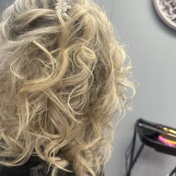 Tan & Shears Hair Salon - This is an updo ,style
