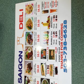 Saigon Deli - Menu - Vietnamese Near Me - Seaside, Oregon Saigon Deli - Menu - Vietnamese Near Me - Seaside, Oregon