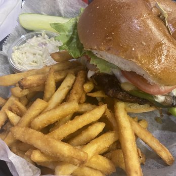 Mike's Food & Spirits - Mike's bomb 8 oz. Mike's Burger Bomb - Italian Near Me - Somerville, Massachusetts