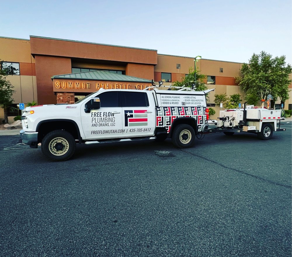 Slide of Free Flow Plumbing and Drains