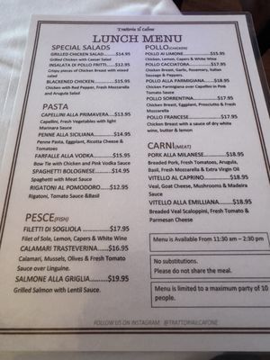 Menu photo 8 Trattoria Il Cafone Lyndhurst, NJ