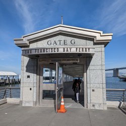 Alameda/Oakland Ferry - Gate G in downtown San Francisco, near the Ferry Building, to board the Alameda/Oakland Ferry back to Oakland.