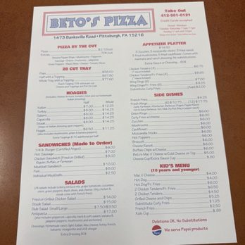 Beto's Pizza - Pizza Near Me - Pittsburgh, Pennsylvania Beto's Pizza - Pizza Near Me - Pittsburgh, Pennsylvania