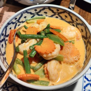 Chang Noi Thai - Shrimp Panang Curry - Thai Near Me - Staten Island, New York