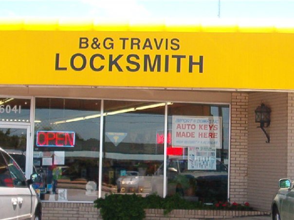 B & G Travis Lock And Key