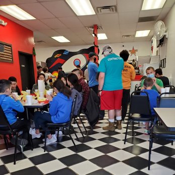 Sky Rocket Burger - Order online. I counted over 40 people in this tiny place. - Burgers Near Me - Dallas, Texas Sky Rocket Burger - Order online. I counted over 40 people in this tiny place. - Burgers Near Me - Dallas, Texas