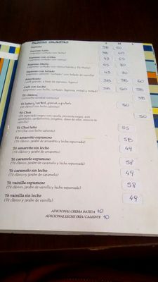 Menu photo 8 Cafferia Buenos Aires, C