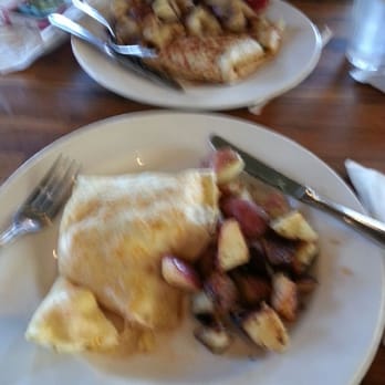 Cafe Dantorels - Prawn crepe first in photo. Pesto crepe second. - Cafes Near Me - Sacramento, California
