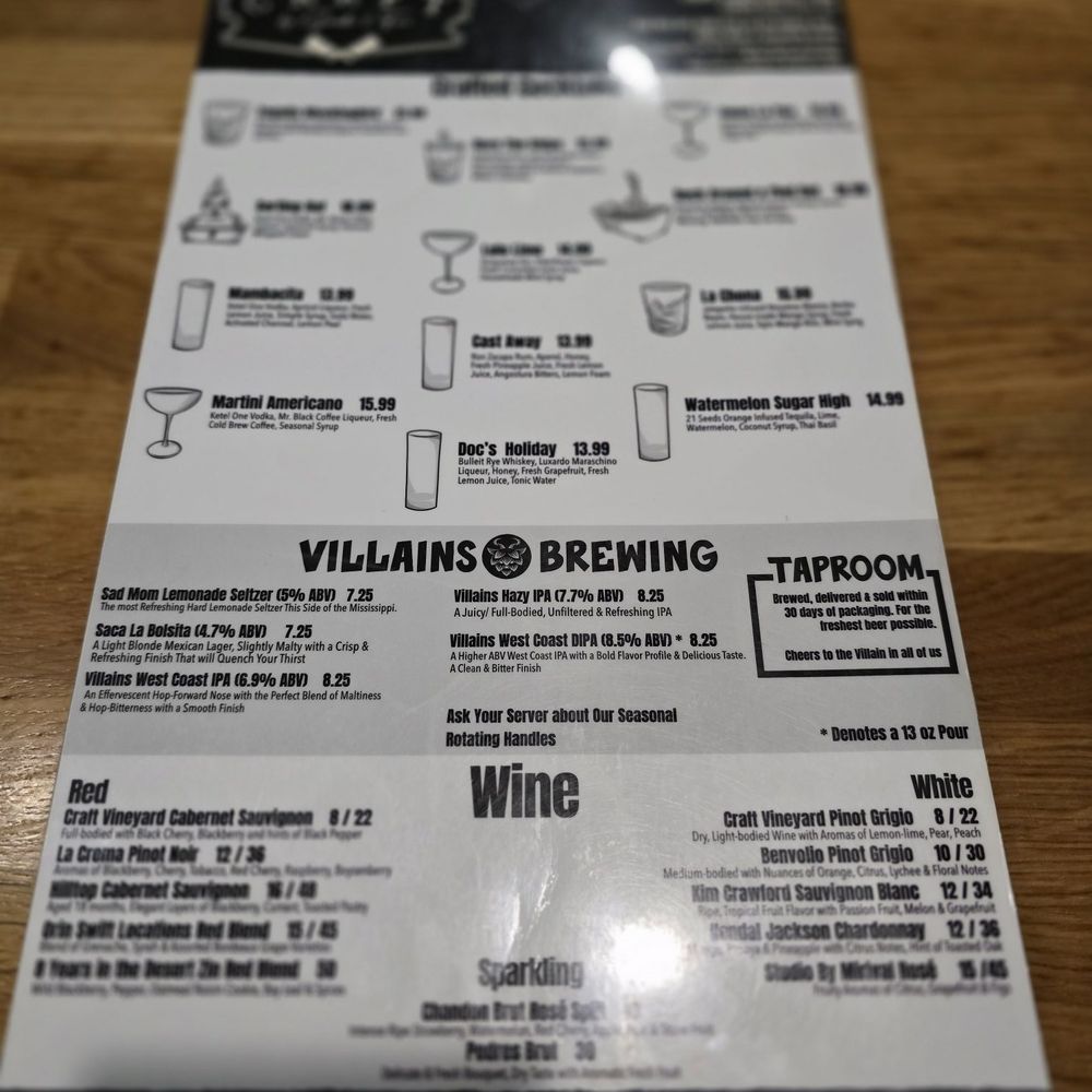 Craft by Smoke and Fire - Menu (partial lol, didn't realize it was blurry) - Comfort Food Near Me - Arcadia, California Craft by Smoke and Fire - Menu (partial lol, didn't realize it was blurry) - Comfort Food Near Me - Arcadia, California