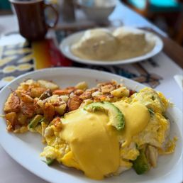 Crab & Avocado Omelette